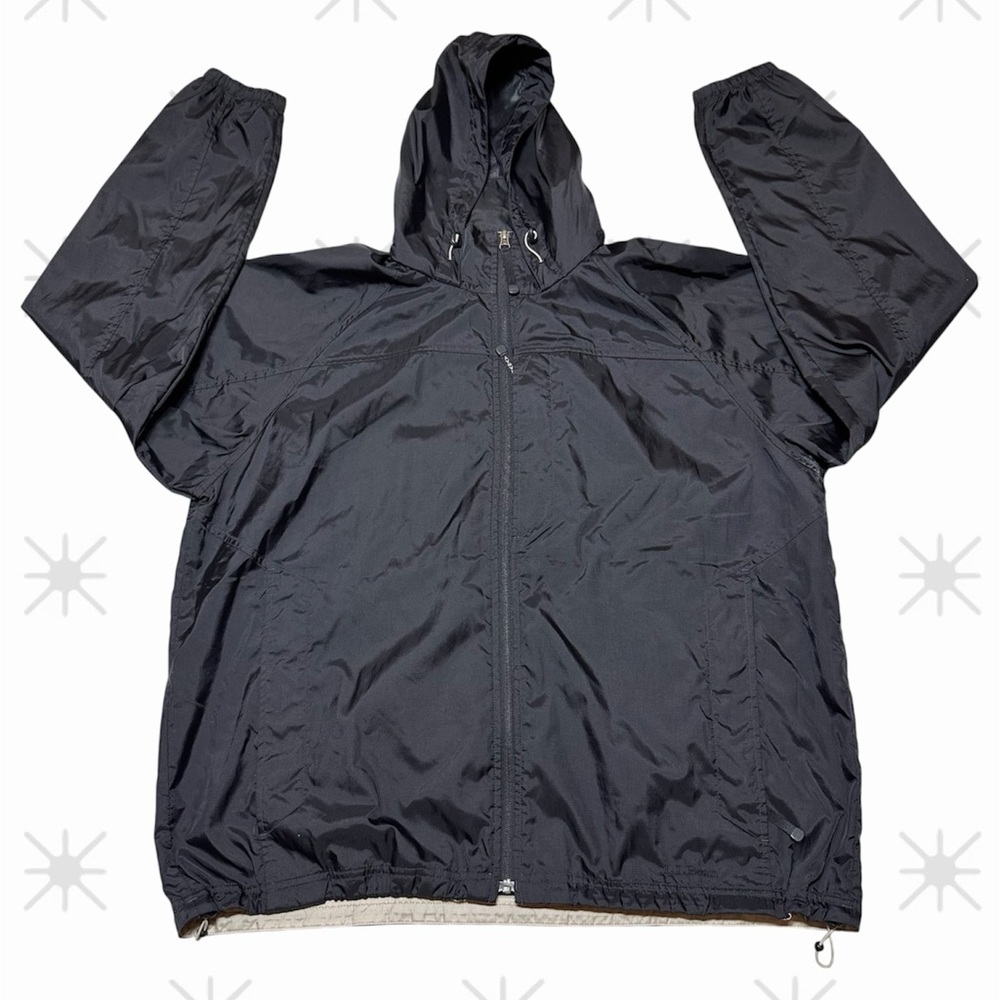 LL Bean Size XL hooded lightweight windbreaker zip up outdoor activewear